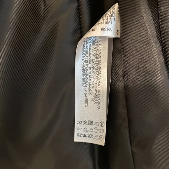 NWT Zara black with sparkle blazer, size small new with tags - Picture 8 of 12